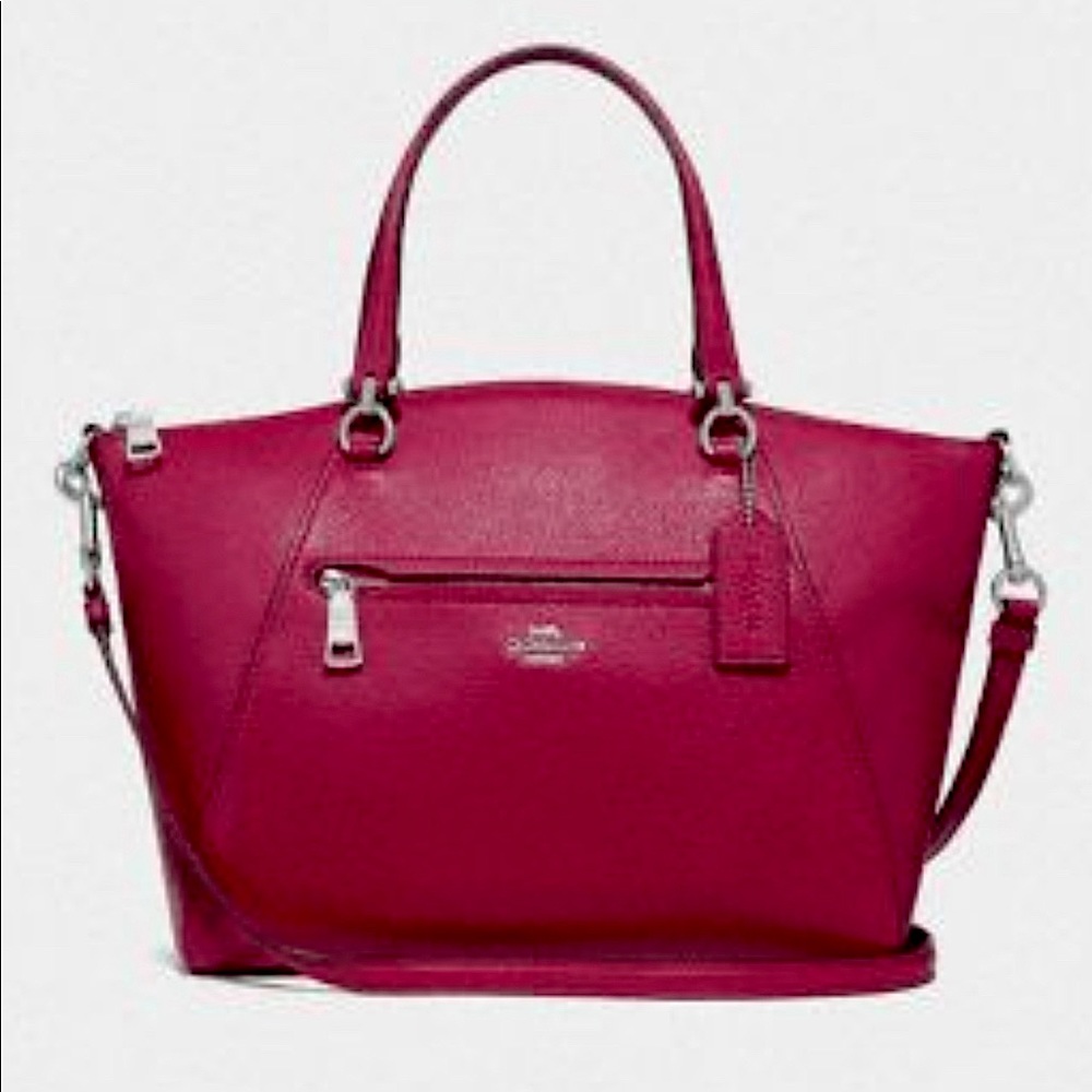 Coach pebble leather satchel - Picture 2 of 16